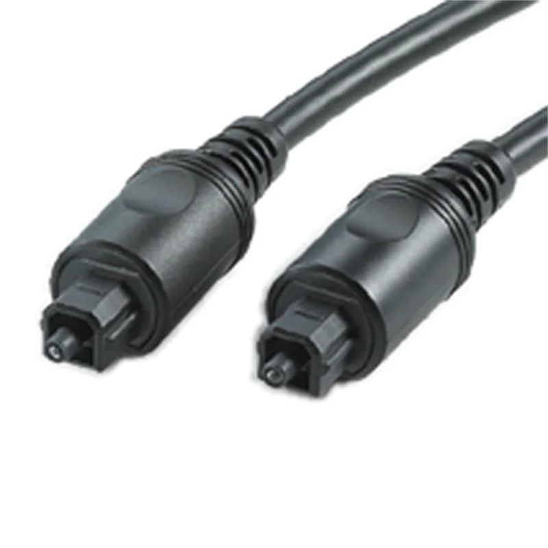 Secomp VALUE - Digitales Audio-Kabel (optisch) - TOSLINK männlich zu TOSLINK männlich - 2 m - Schwarz