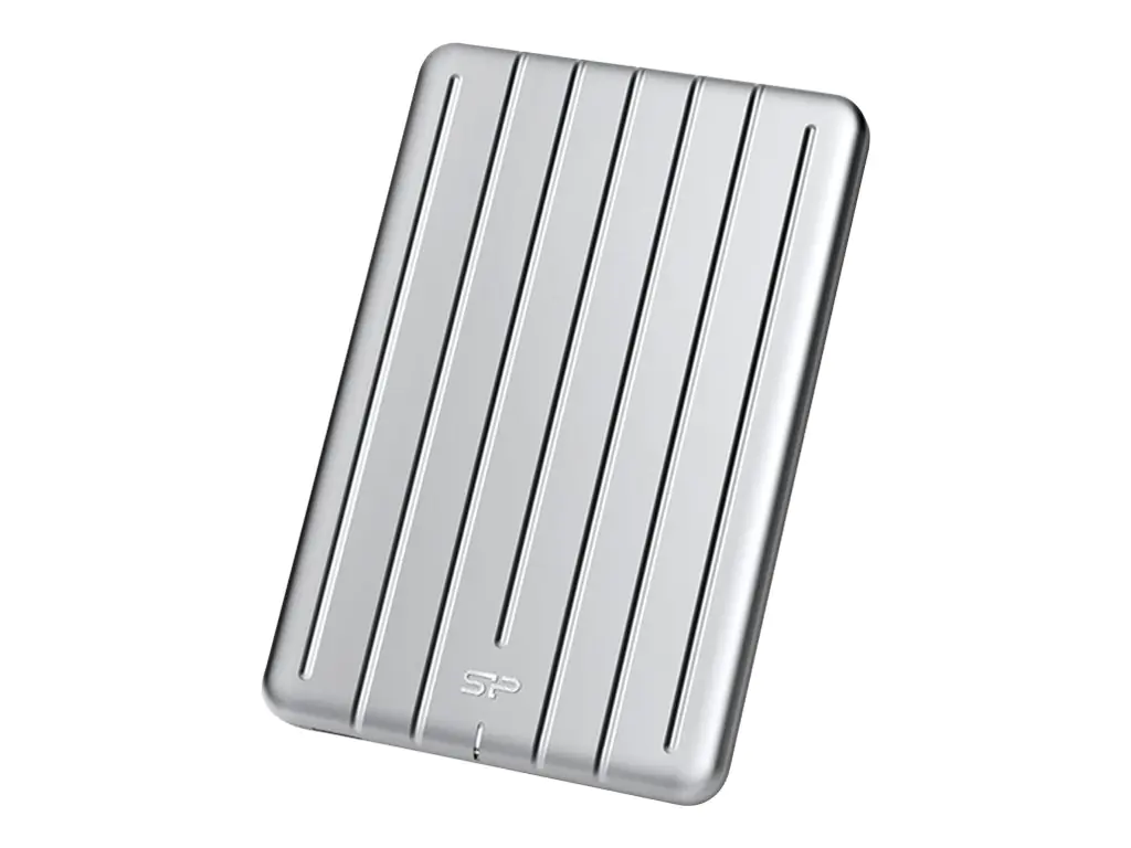 SILICON POWER Armor A75 - Festplatte - 2 TB - extern (tragbar) - USB 3.1 Gen 1 - Silber