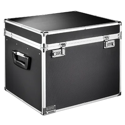 Leitz Hängebox 67140095 DIN A4 max. 30Mappen schwarz/chrom