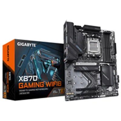 Gigabyte X870 GAMING WIFI6 - Motherboard - ATX - Socket AM5 - AMD X870 Chipsatz - USB4, USB 3.2 Gen 2, USB 3.2 Gen 1, USB-C 3.2 Gen 2x2 - 2.5 Gigabit LAN, Wi-Fi 6, Bluetooth - Onboard-Grafik (CPU erforderlich) - HD Audio (8-Kanal)