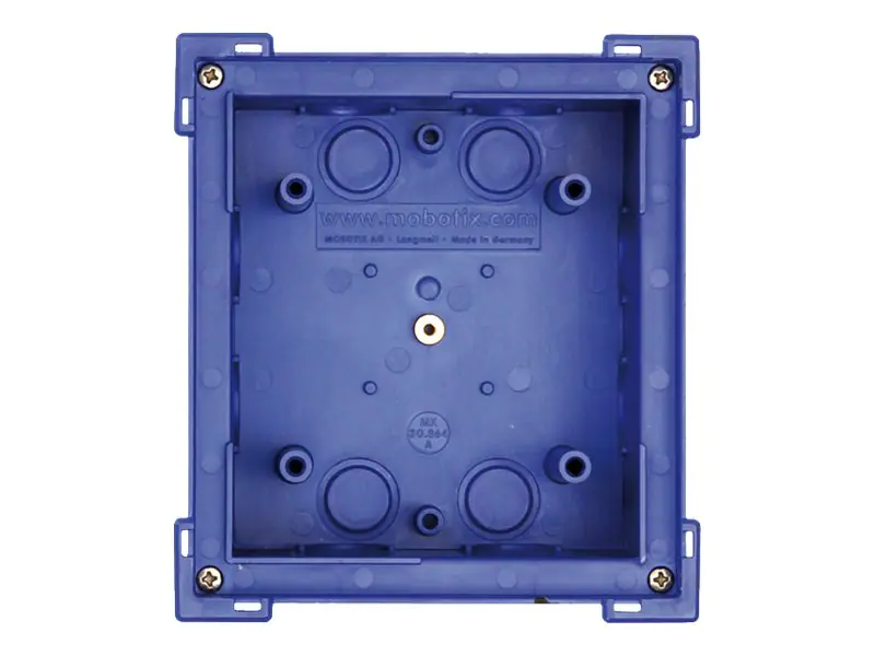 Mobotix Single housing - Befestigungskit - in Wand befestigt
