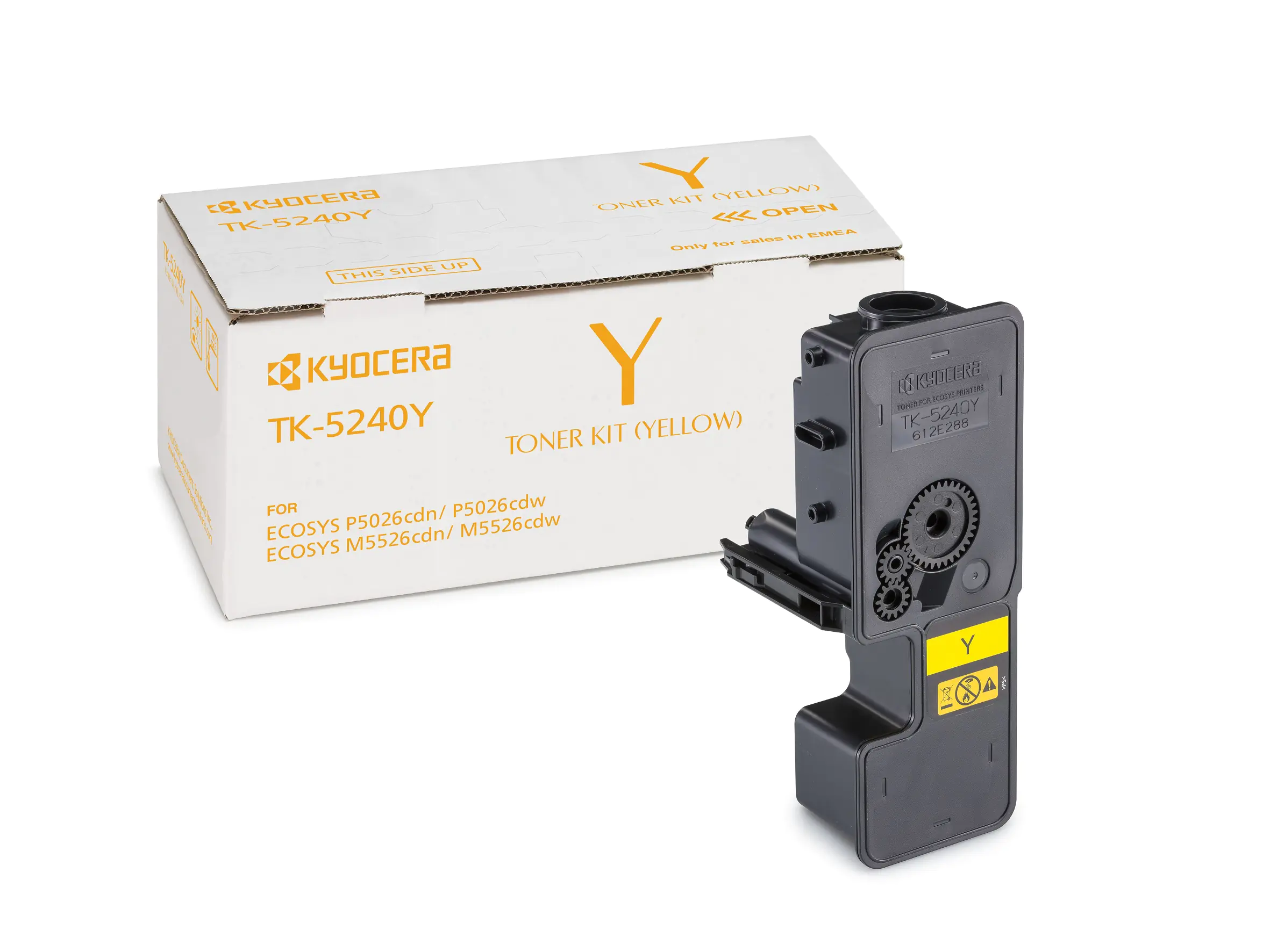 Kyocera TK 5240Y - Gelb - Original - Tonerpatrone - für ECOSYS M5526, P5026