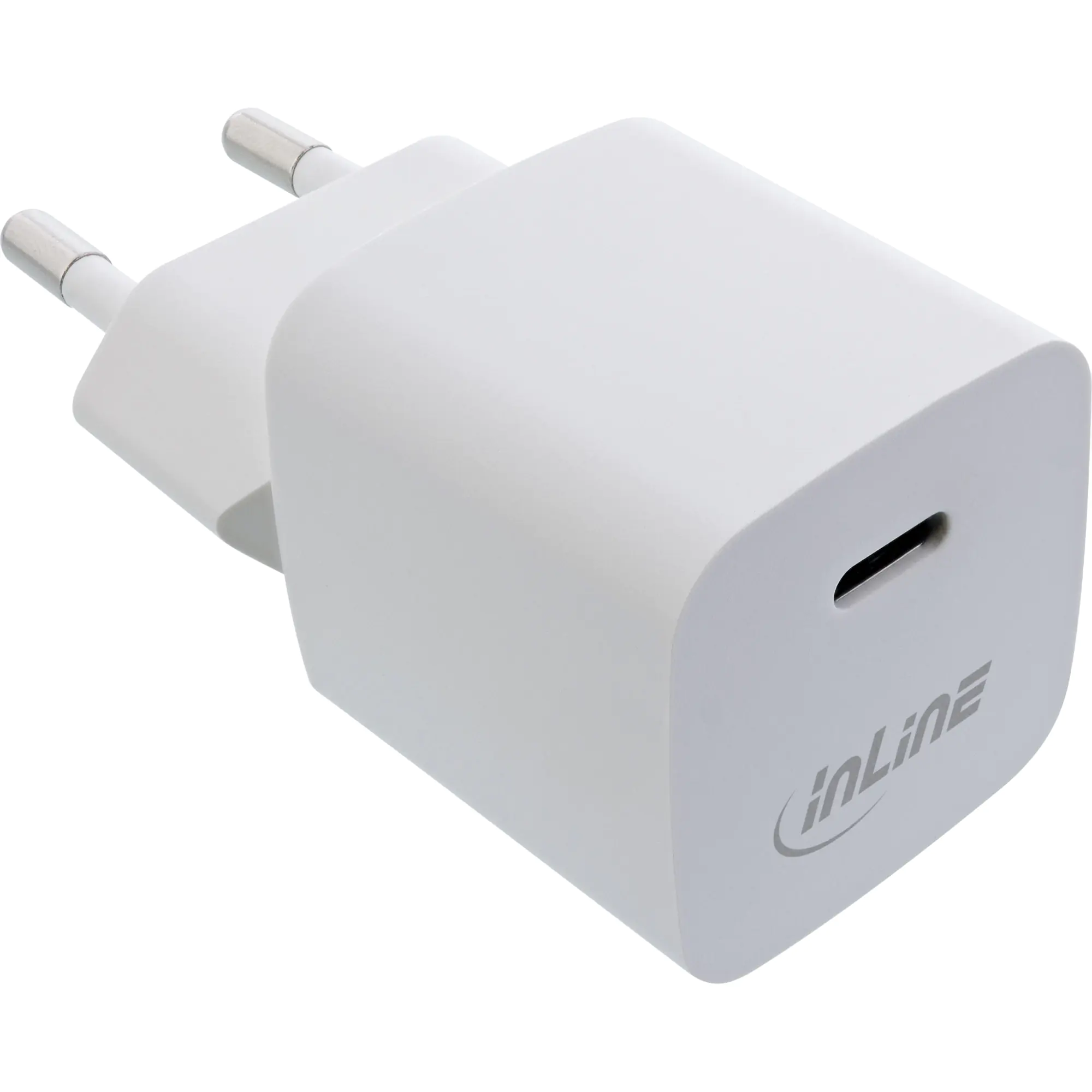 InLine USB Netzteil Ladegerät Single USB-C 33W weiß