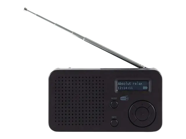 Telestar 22-128-00 Akku-Radio UKW DAB+ FM Bluetooth Schwarz