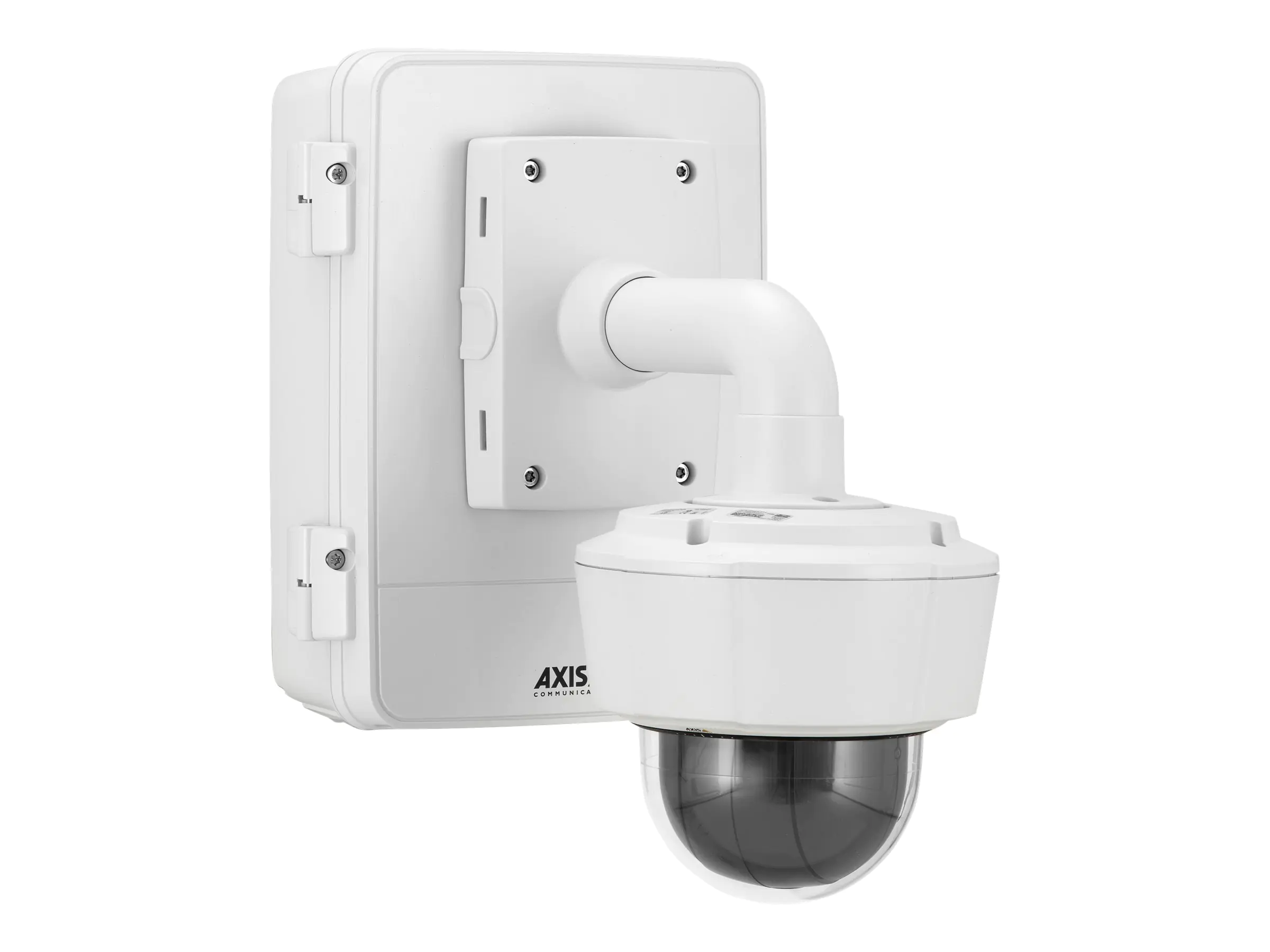 AXIS T98A18-VE Surveillance - Gehäuse - geeignet für Wandmontage - Innenbereich, Außenbereich - weiß - für AXIS Q6318-LE 50 Hz