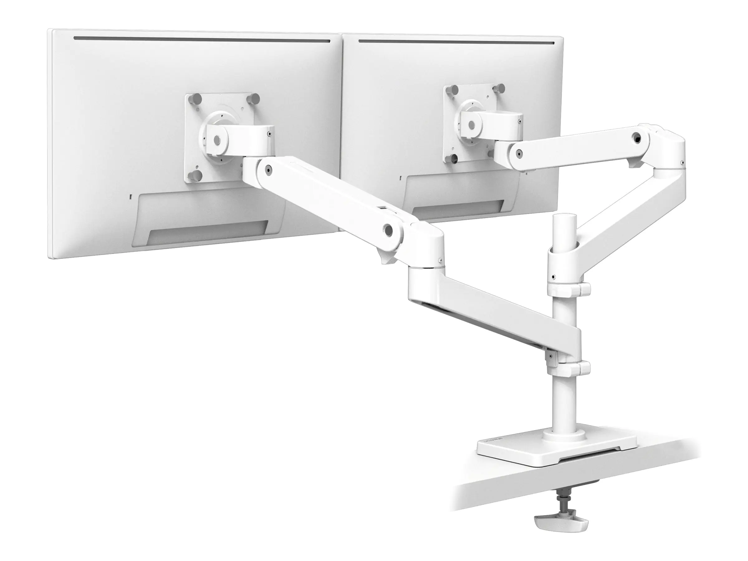 Ergotron LX Pro - Befestigungskit (Doppelarm) - für 2 LCD-Displays - Lochplatte-Montage - Aluminiu