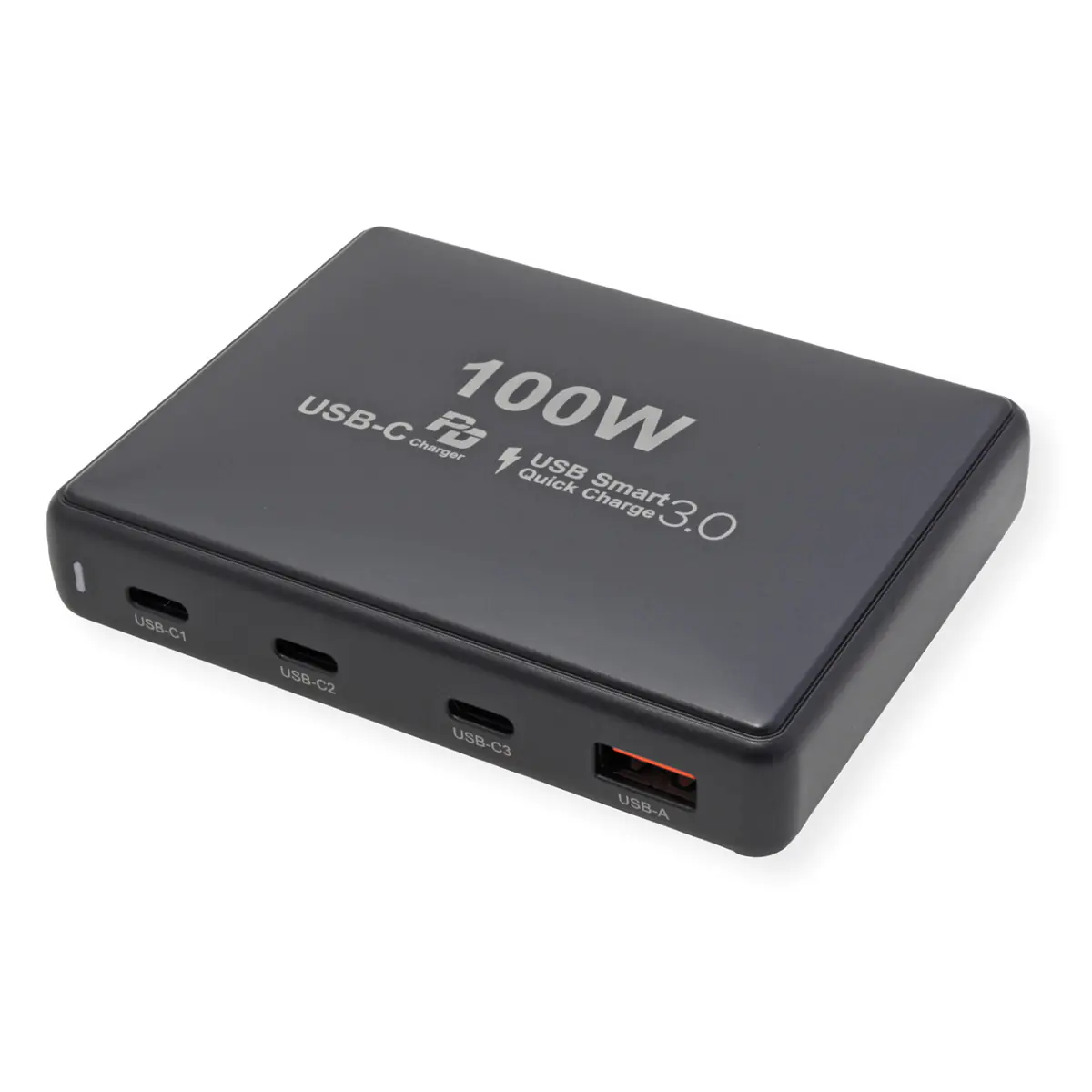 VALUE USB Ladegerät Smart 3x C+ 1x A PD QC3.0 - USB Typ C