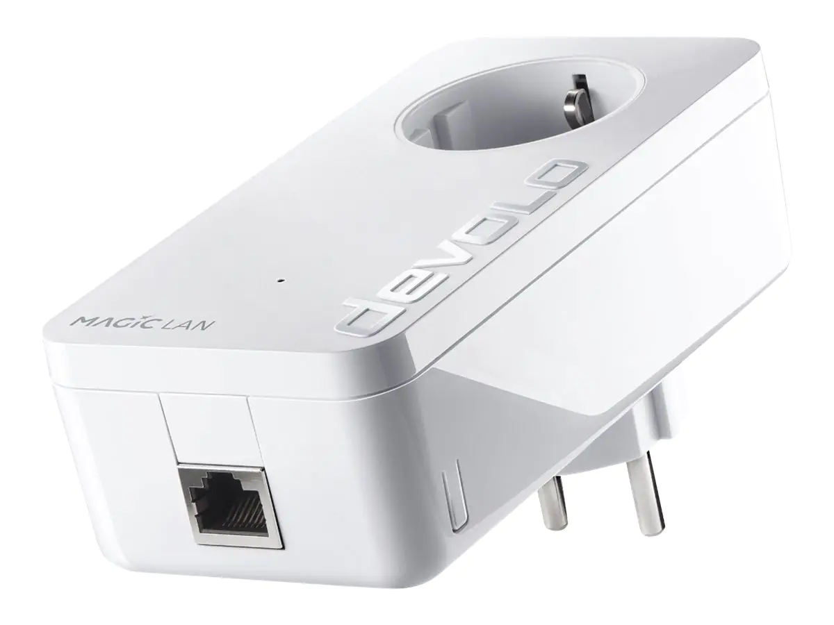 Devolo Magic 1 LAN - Starter Kit - Bridge 1GbE, HomeGrid - an Wandsteckdose anschließbar (Packung mit 2) 8295