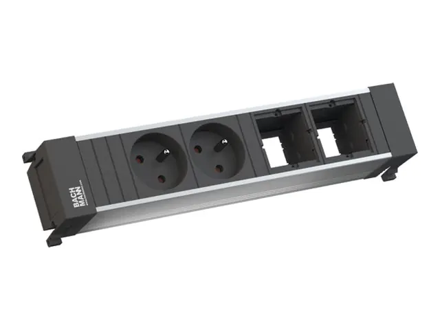 Bachmann POWER FRAME - Größe M - Steckdosenleiste - AC - Eingabe, Eingang GST18i3 - Ausgangsanschlüs