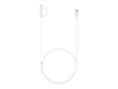 Samsung EP-DG930 - USB-Kabel - USB (M) bis Micro-USB Typ B, USB-C (M) - USB 2.0 - 1.5 m - weiß
