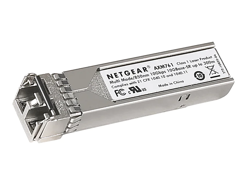 NETGEAR ProSafe AXM761 - SFP+-Transceiver-Modul - 10GbE - 10GBase-SR - bis zu 300 m - für NETGEAR M4300-28G-PoE+