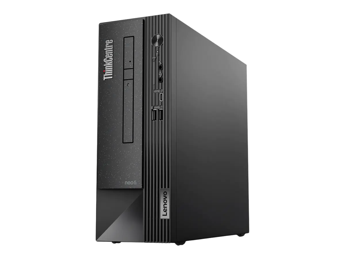 Lenovo ThinkCentre neo 50s 11SX - SFF - Core i3 12100 / 3.3 GHz - RAM 8 GB - SSD 256 GB - TCG Opal Encryption 2, NVMe - UHD Graphics 730 - GigE - Win 11 Pro - Monitor: keiner - Tastatur: Deutsch - Raven Black - TopSeller - mit 1 Jahr Lenovo Vor-Ort-Servic