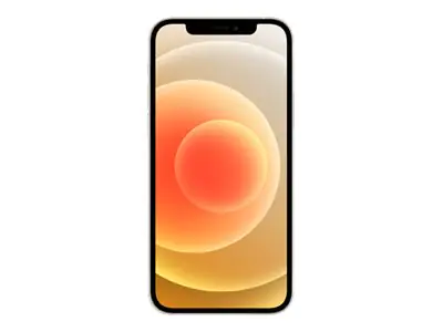 Apple iPhone 12 - 5G Smartphone - Dual-SIM / Interner Speicher 128 GB - OLED-Display - 6.1" - 2532 x 1170 Pixel - 2 x Rückkamera 12 MP, 12 MP - front camera 12 MP - weiß