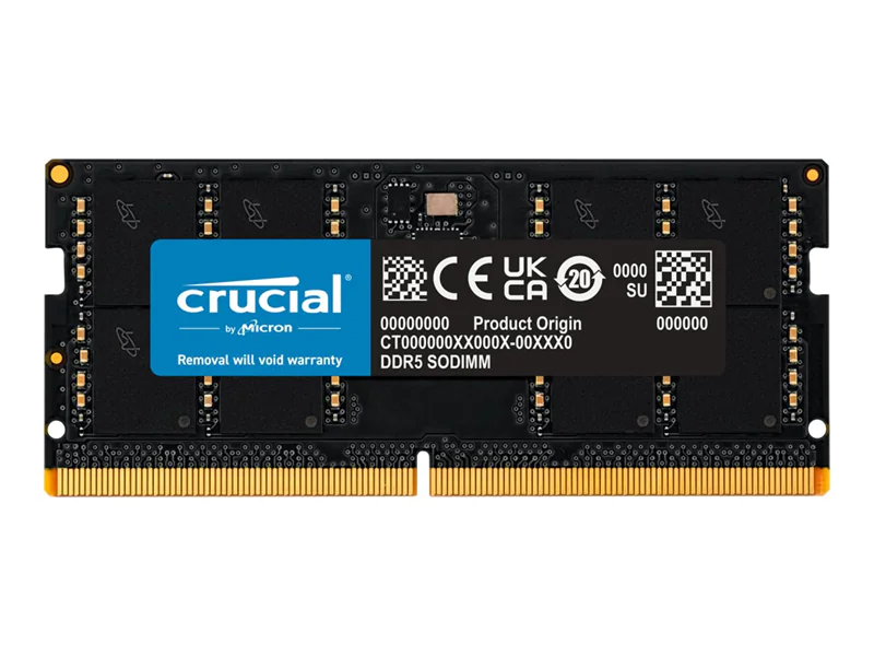 Crucial DDR5 - Modul - 32 GB - SO DIMM 262-PIN CT32G56C46S5