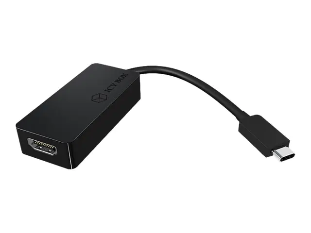RaidSonic ICY BOX IB-AC534-C - Externer Videoadapter - USB-C - HDMI - Schwarz