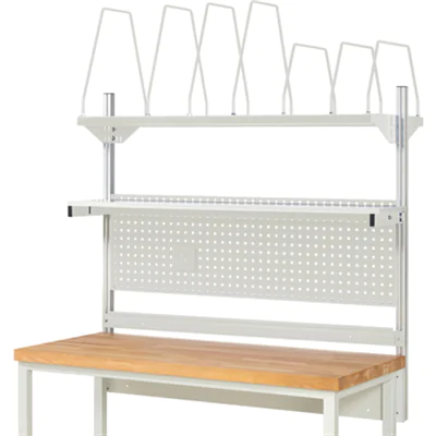 RAU Werkzeugwand 03 1.500 x 1.130 x 350 mm (B x H x T) Stahl, pulverbeschichtet lichtgrau