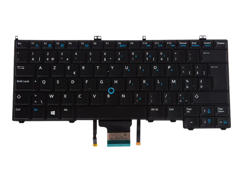 Origin Storage Dell - Ersatztastatur Notebook - mit DualPoint