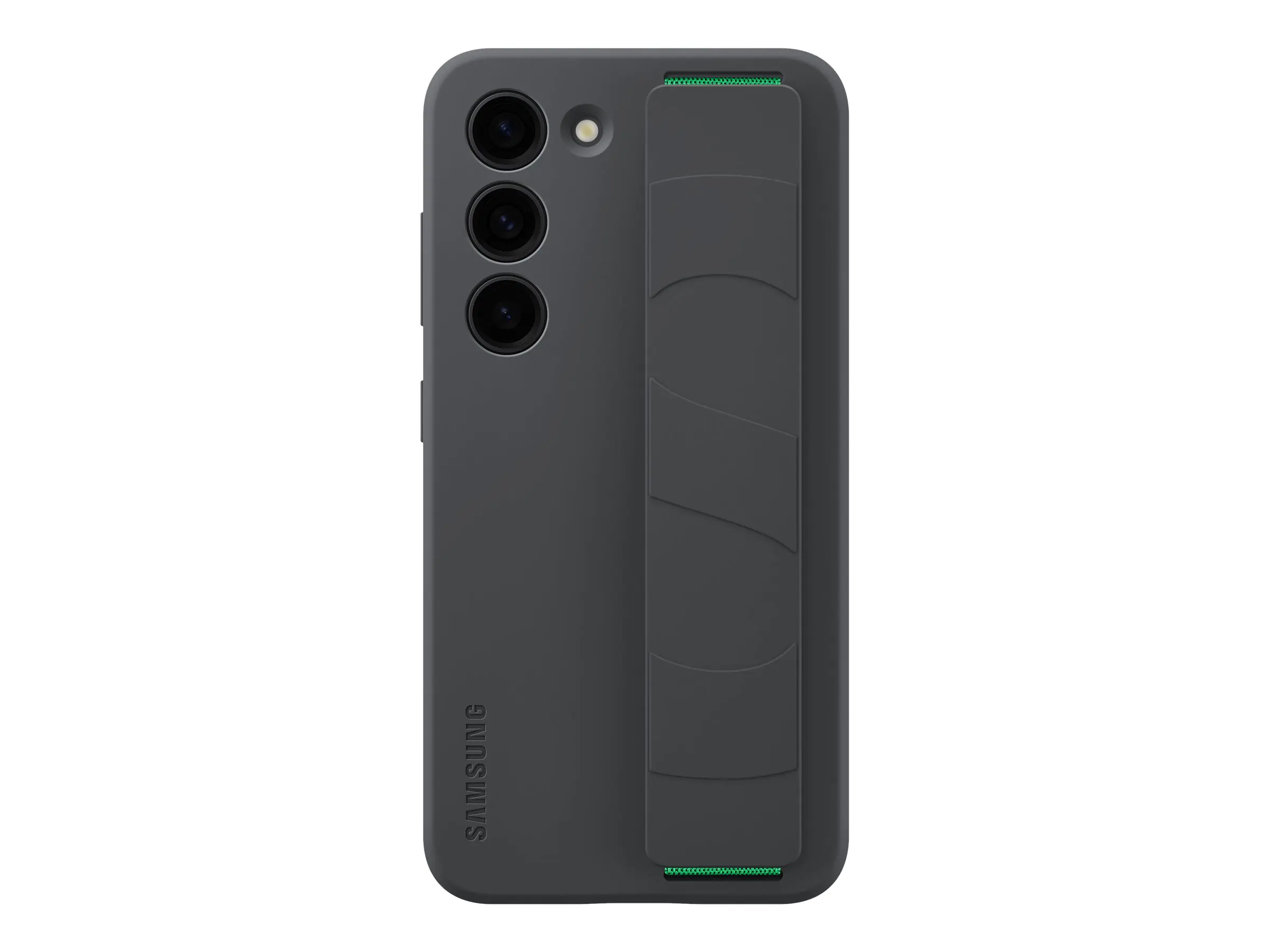 Samsung EF-GS911 - Hintere Abdeckung für Mobiltelefon - Silikon - Schwarz - für Galaxy S23