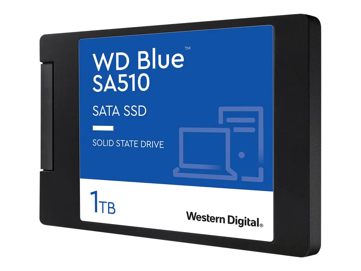 WD Blue SA510 WDS400T3B0A - SSD - 4 TB - intern - 2.5" (6.4 cm) - SATA 6Gb/s