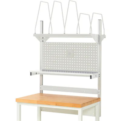 RAU Werkzeugwand 03 1.000 x 1.130 x 350 mm (B x H x T) Stahl, pulverbeschichtet lichtgrau