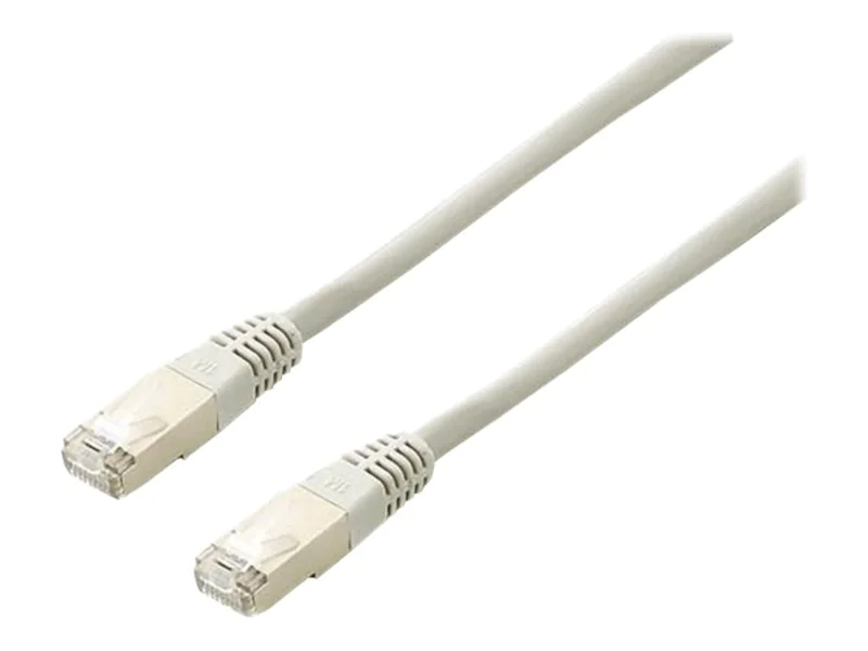 equip - Patch-Kabel - RJ-45 (M) zu RJ-45 (M) - 5 m - SFTP - CAT 6a Platinum - geformt, verseilt - weiß