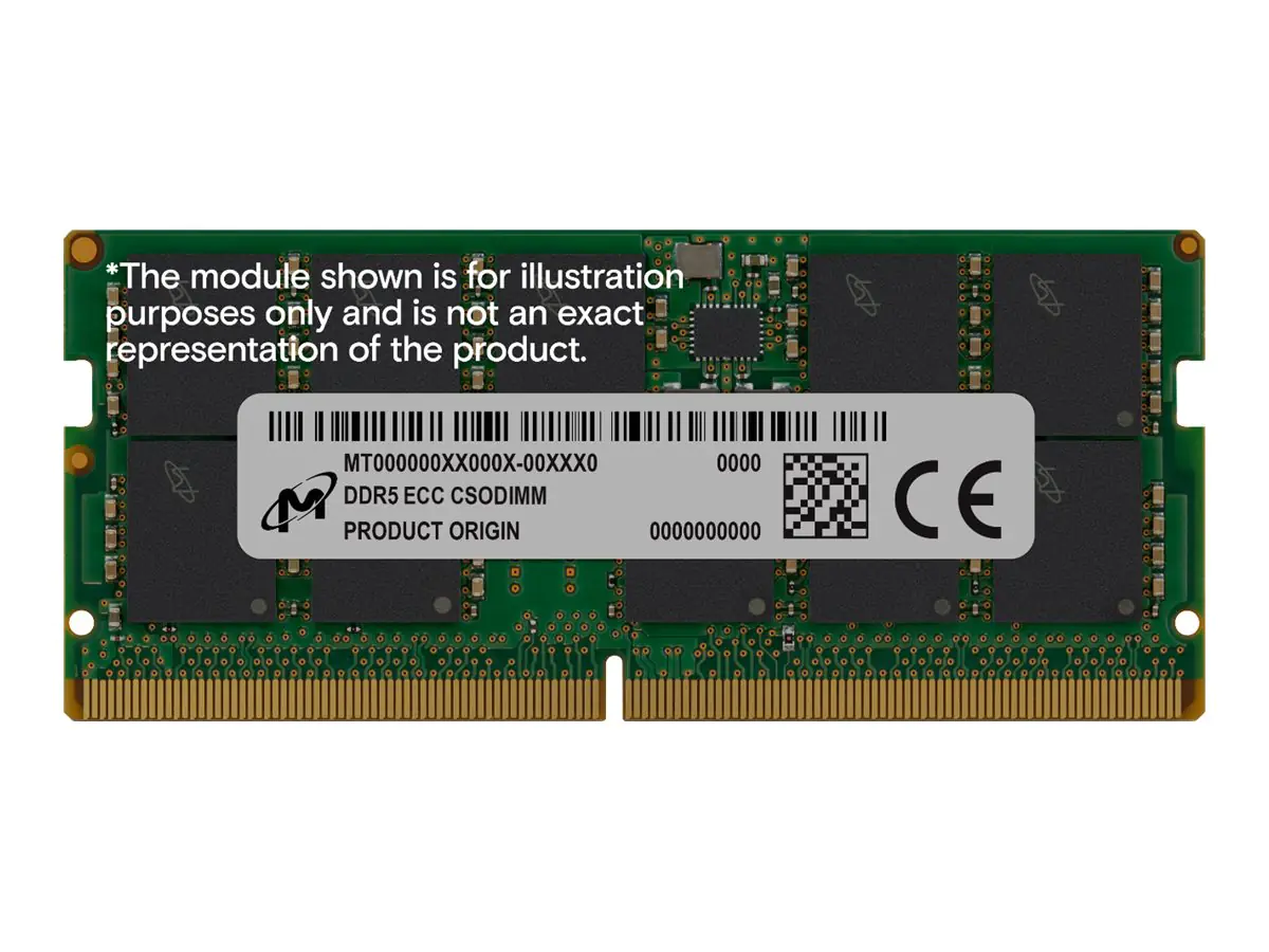 Micron DDR5 - Modul - 16 GB - SO-DIMM 262-Pin MTC10C1084S1WC64BD1R