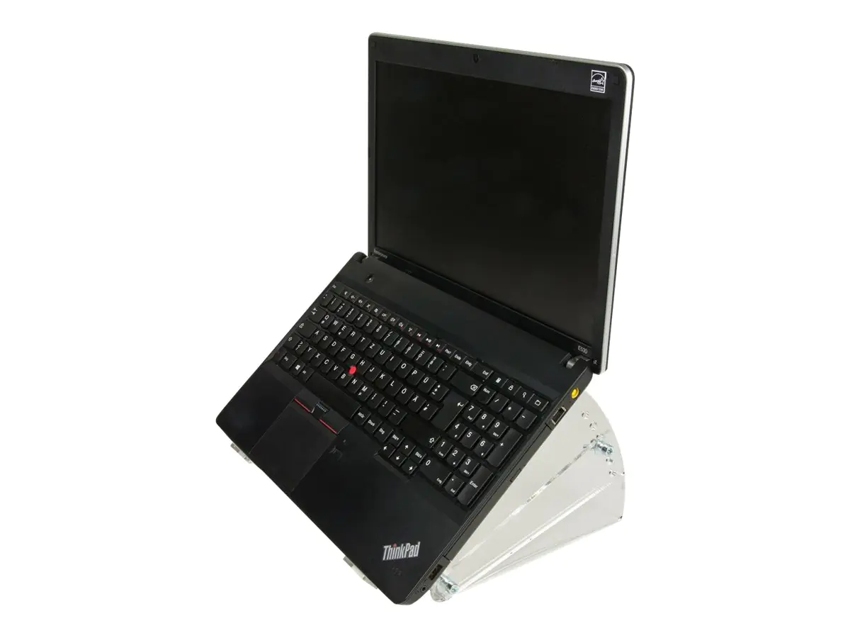 NewStar NSNOTEBOOK300 - Aufstellung für Notebook - Acryl - klar - Bildschirmgröße: 25.4-55.9 cm (10"-22")