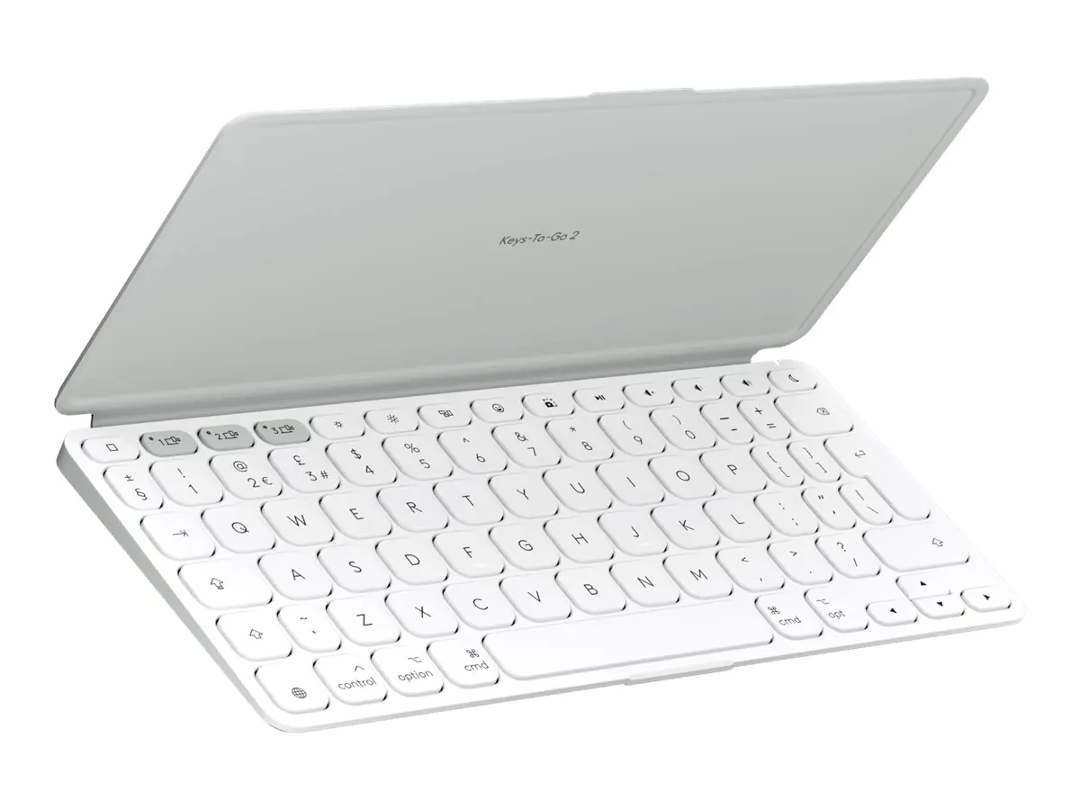 Logitech Keys-To-Go 2 for iPad - Tastatur - built-in cover