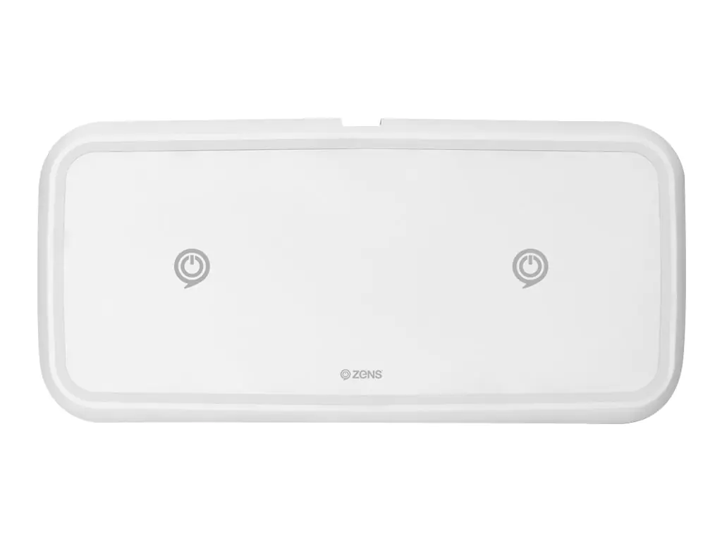 Zens Dual Fast Wireless Charger - Induktive Ladematte + AC-Netzteil