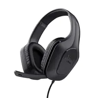 Trust GXT 415 Zirox - Headset - ohrumschließend - kabelgebunden - 3,5 mm Stecker - Schwarz