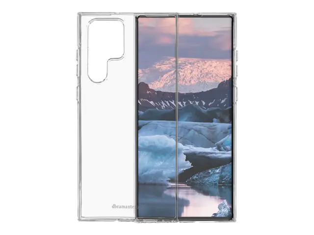 dbramante1928 Greenland - Hintere Abdeckung für Mobiltelefon - recycelter Kunststoff - klar - für Samsung Galaxy S22 Ultra