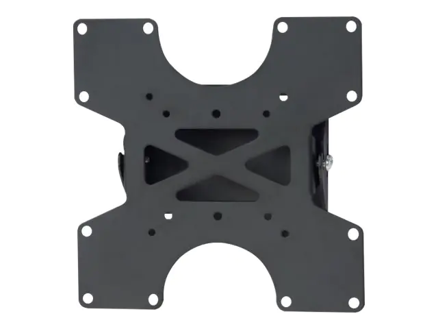 Techly Befestigungskit (Wandplatte, Halterung für Display) - für Flachbildschirm - Schwarz -