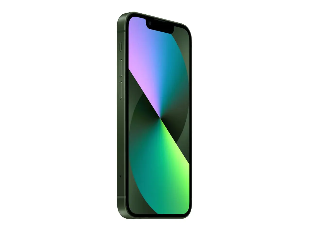 Apple iPhone 13 mini - 5G Smartphone - Dual-SIM / Interner Speicher 256 GB - OLED-Display - 5.4" - 2340 x 1080 Pixel - 2 x Rückkamera 12 MP, 12 MP - front camera 12 MP - grün