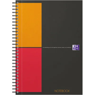 Oxford Notizbuch Int. Notebook 400080784 B5 80Blatt kariert