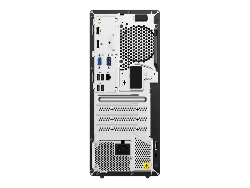 Lenovo V50t Gen 2-13IOB 11QE - Tower - Core i5 11400 / 2.6 GHz - RAM 8 GB - SSD 256 GB - NVMe - DVD-Writer - UHD Graphics 730 - GigE - Win 11 Pro - Monitor: keiner - Tastatur: Deutsch - silberne Blende, schwarz (Gestell)
