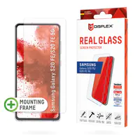 E.V.I. Displex Real Glass - Klare Bildschirmschutzfolie - Samsung - Galaxy S20 FE -