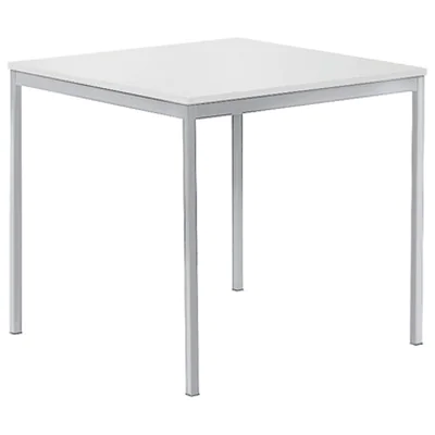 Konferenztisch BASE MODUL 800 x 720 x 800 mm (B x H x T) Spanplatte, melaminharzbeschichtet Farbe der Tischplatte: weiß