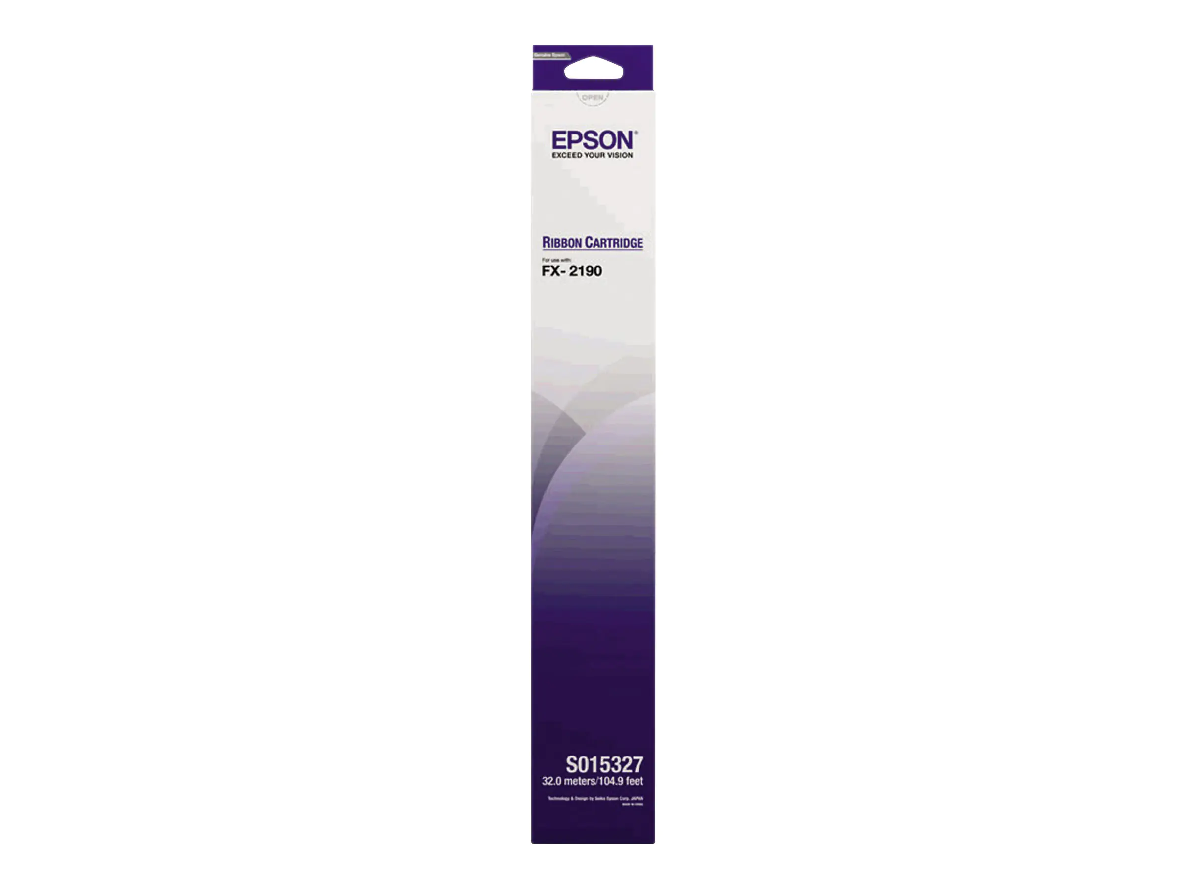Epson Schwarz - Farbband - für FX 2190, 2190II C13S015327