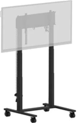 Iiyama MD-CAR2031-B1 - Wagen - Doppelsäule motorisiert - für Flachbildschirm - Anti-Kollisionsfunktion - Schwarz (55"-105")