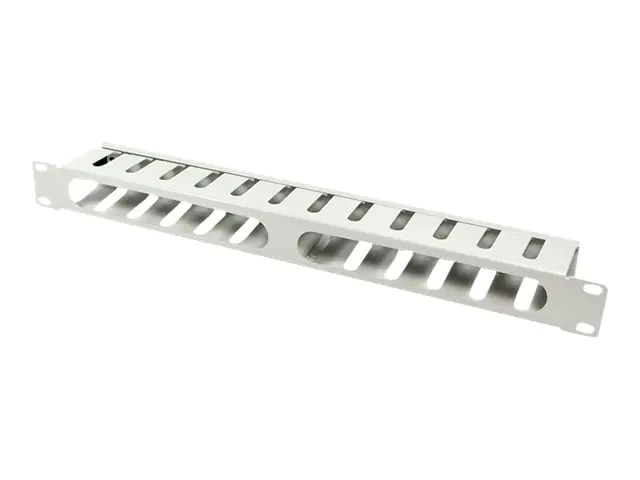 LogiLink Kabel - Organizer - Hellgrau, RAL 7035 - 1U - 48.3 cm (19")