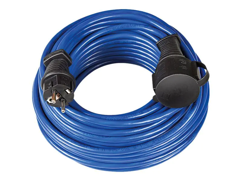 Brennenstuhl Super Solid AT-N05V3V3-F 3G1,5 - Spannungsversorgungs-Verlängerungskabel - 25 m - Blau