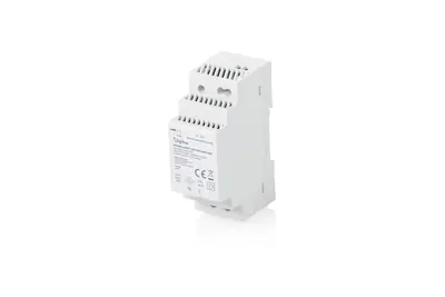 DIGITUS 12V / 2A / 24W Step-Shape DIN-Rail Netzteil (Slim, Class II) DN-PWR-SST-2412