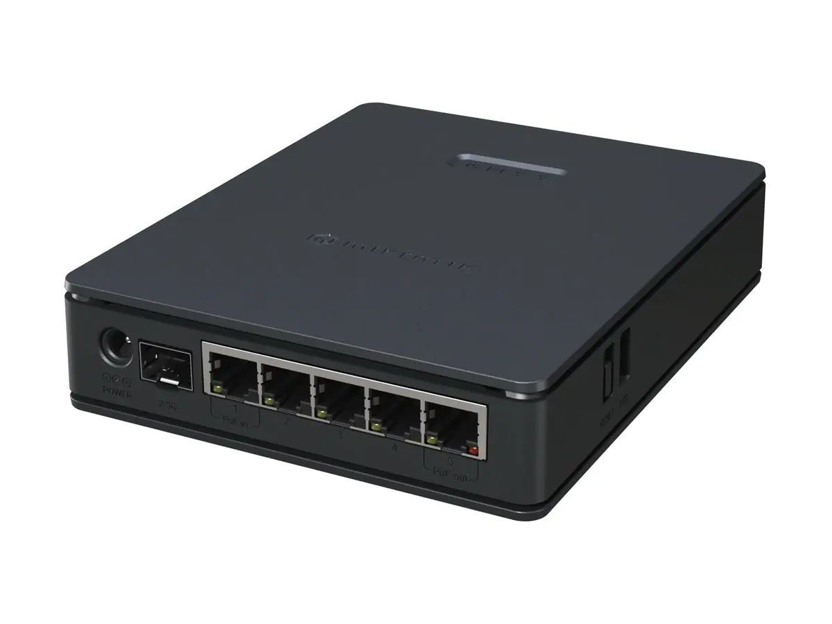 MikroTik hAP ax S - Wireless Router Switch mit