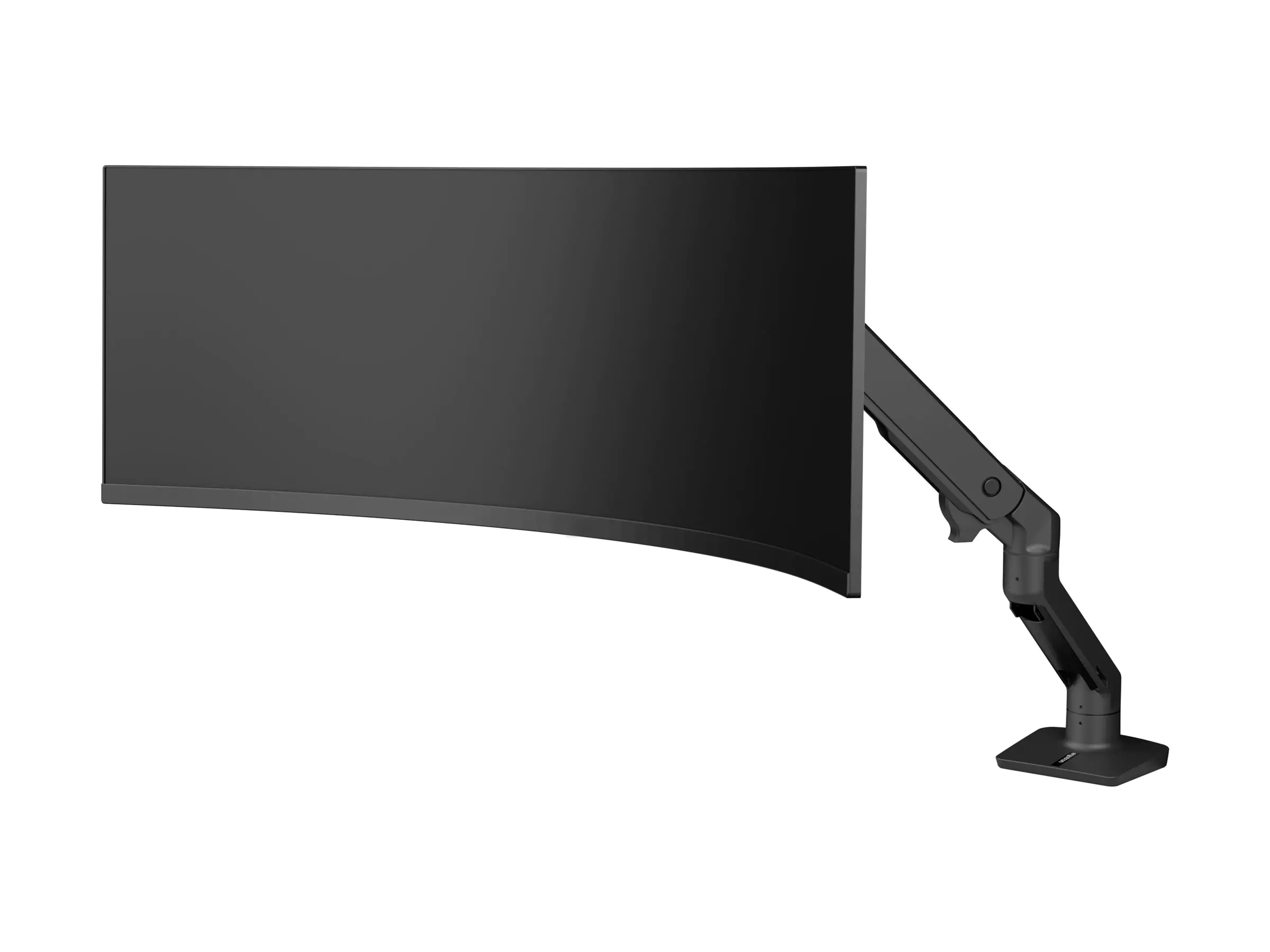 Ergotron HX - Befestigungskit (Gelenkarm) - Konstante Krafttechnologie - für Curved LCD-Display - für extrem tiefe gewölbte Bildschirme - mattschwarz - Bildschirmgröße: bis zu 144,8 cm (bis zu 57 Zoll) - Tischmontage