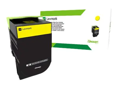 Lexmark Gelb - original - Tonerpatrone - für 80C2SYE