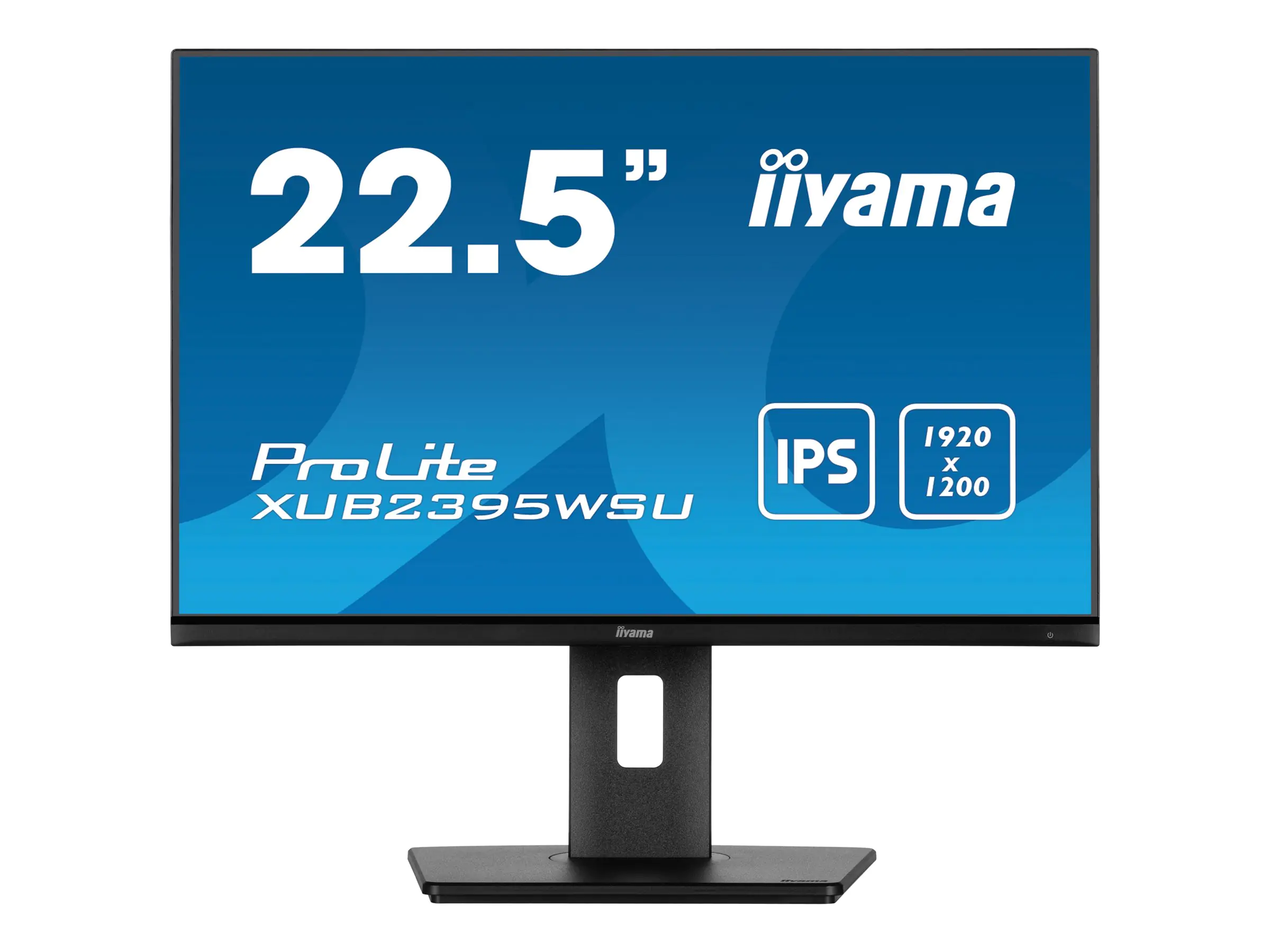 iiyama ProLite XUB2395WSU-B5 - LED-Monitor - 58.4 cm (23") (22.5" sichtbar) - 1920 x 1200 WUXGA @ 75 Hz - IPS - 250 cd/m² - 1000:1 - 4 ms - HDMI, VGA, DisplayPort - Lautsprecher - Schwarz, Matte