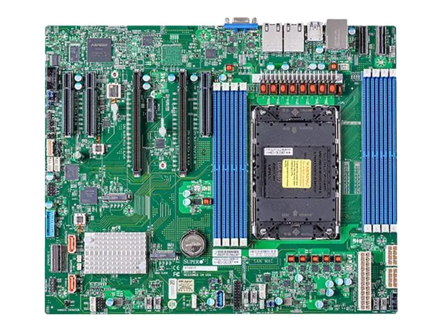 SUPERMICRO X13SEI-F - Motherboard - ATX - LGA4677 Socket-E - Intel C741 Chipsatz - USB 3.2 Gen 1 - 2 x Gigabit LAN - Onboard-Grafik