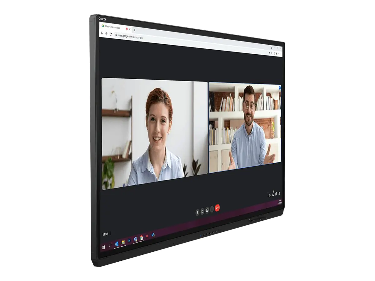 Avocor AVG-6560 - 165 cm (65") Diagonalklasse G Series LCD-Display mit LED-Hintergrundbeleuchtung - interaktiv - mit Touchscreen (Multi-Touch) - 4K UHD (2160p) 3840 x 2160 - direkt beleuchtete LED - mit Logitech Rally Bar Huddle