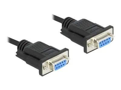 Delock Kabel seriell - DB-9 (W) zu DB-9 (W)