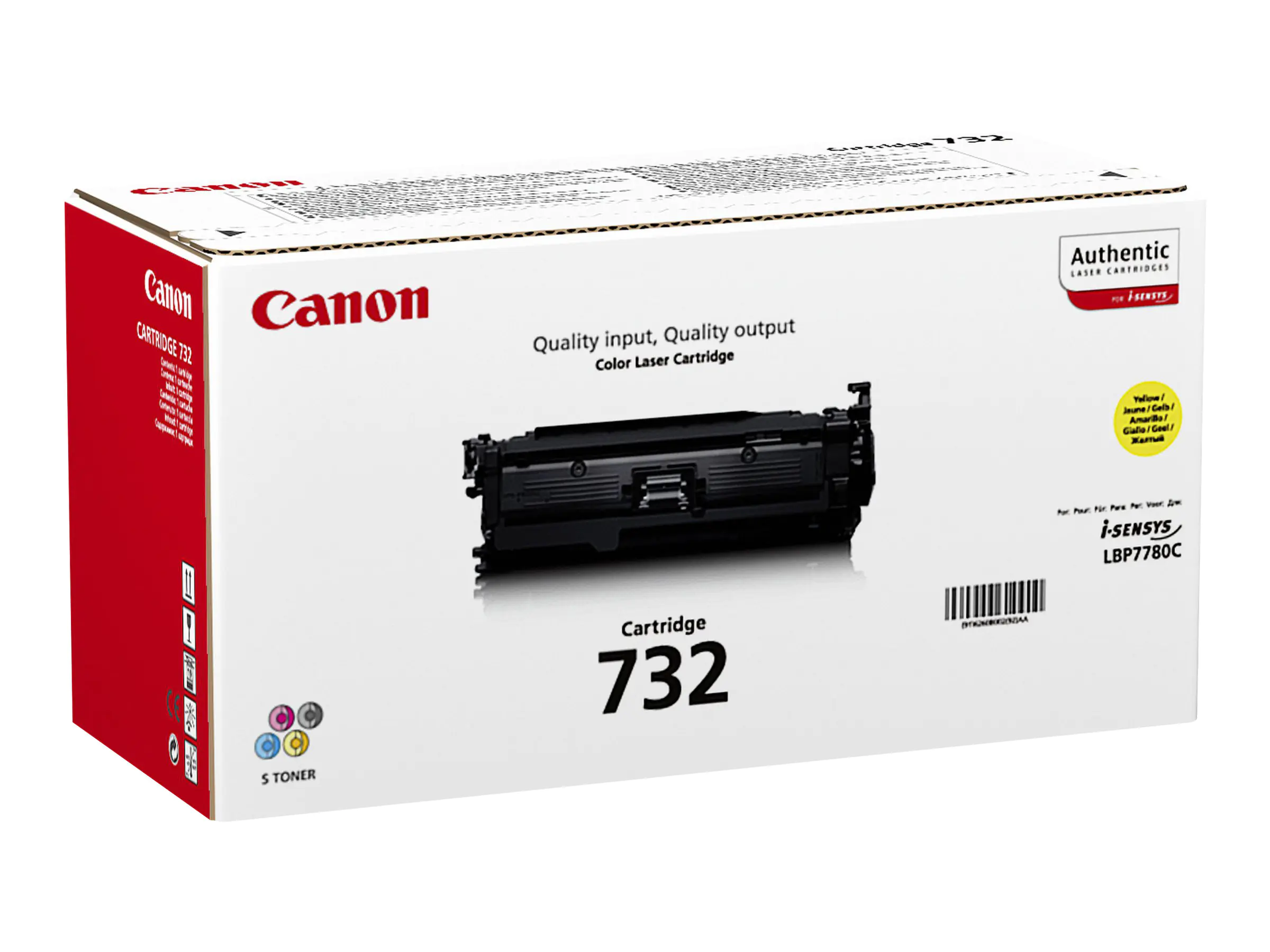 Canon 732 Y - Gelb - Original - Tonerpatrone - für i-SENSYS LBP7780Cx